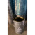 垃圾桶水桶家用手提18升20L加厚花篮涂料油漆化工金属包装白铁桶 20升卡箍桶