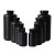 黑色塑料瓶HDPE试剂瓶大小口避光防紫外线样品包装密封油墨瓶加厚 小口 250ml