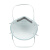 3M 1860 N95口罩 头戴式 防飞沫颗粒物雾霾PM2.5 非独立包装 1860口罩10只散装 