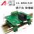 RJ11 RJ12转4P 6P端子台DIN35导轨安装转接板RJ11转接板接口板 HL-BRK6P6C 端子台立式 支架安装