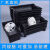 星舵SMT圆盘盒黑色塑料加厚电容电阻电子料存放周转物料零件盘 中号SMT圆盘盒