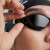 鑫易轩（XINYIXUAN）EYELINE防水防雾游泳镜成人训练游泳眼镜小框泳镜 黑白白-有logo