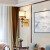 沙尔克（SHAERKE）铜壁灯客厅卧室床头壁灯中国风灯具简约走廊楼梯灯新中式 梯灯新中式
