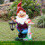 户外园林雕塑卡通小矮人太阳能灯装饰品摆件庭院草坪花园景观小品 TYN-003B圣诞老人提太阳能灯