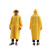 代尔塔 连体雨衣407005 双面PVC涂层 工作风衣款 L 黄色 1件