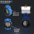 气动50对夹式65执行器80蝶阀100125调节150不锈钢200阀门DN40 DN65( 304板 )