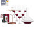 肖特圣维莎（SCHOTT ZWIESEL） 德国进口无铅水晶红酒杯高脚杯红葡萄酒杯套装组合PURE清雅派对 组合(6杯1德国酒器1架) 680ml 6只