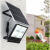 太阳能灯配件遥控器通用室外户外路灯太阳能灯远程遥 数显三色遥控