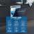 老板（Robam） WB795X(蓝)13套大容量 家用嵌入式洗碗机消毒柜一体机 一级水效 三叉喷淋 独立上下层洗三锅同洗
