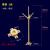 避雷针工程防雷器黄铜紫铜三叉接闪器定制船用避雷针 黄铜三叉1米