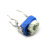 TELESKY 100欧-1M蓝白可调电位器包 微调卧式电阻元件13种各5个