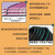 健威神无畏契约周边鼠标垫 游戏加厚Valorant瓦罗兰特电竞防滑桌垫 深紫色 A4 800x300mm x 4mm