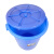 大杨566食品桶250L升 蓝色（有盖）大号圆桶塑料带盖加厚储水桶圆形大容量发酵桶 定制