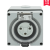 定制定制指印工业防水插座插头大功率插座工业连接器380V三相四线 三芯16A插座