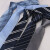IandFeeling男士潮流商务通勤西装衬衫休闲窄版6cm涤丝提花领带纯色条纹 001