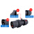 工业插头3芯4心5孔16A32A航空插座连接器套装定制 插头+连接器 套装
