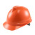 HKNA世达V型ABS安全帽国标建筑工程施工工地加厚领导安全头盔五色可选 TF0201O橙色ABS标准款