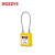 BOZZYS工程挂锁不锈钢缆绳安全锁150*3.2MM能量隔离工业缆绳安全锁具BD-G42 KD