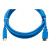 昆仑通态  信捷  显控触摸屏PLC编程电缆USB线下载通讯线 镀金蓝 3米