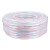 卉营（HUIYING）PVC透明塑料蛇皮水管 带白网线编织线6分50米/捆最大3KG压力17斤/捆 