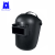 蓝鹰633P头戴可掀式电焊面罩 防强光抗冲击含黑色镜片  黑色 