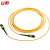 利合光电（LHG）MPO-MPO12芯单模光纤线OS2母头B极性40G/100G运营商级3.0缆径LSZH材质 3米