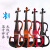 贤怀达蓝牙电声小提琴演奏级考级舞台专用静音电子提琴定制款 1/16 蓝牙酒红色