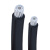 郑联 国标抗拉钢芯 JKLGYJ铝芯架空线 单芯铝电缆线 低压带钢芯120平方 10米