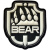 俄罗斯逃离塔科夫游戏周边3D夜光立体USEC BEAR防水橡胶魔术贴章熊爪PVC徽章 BEAR黑色