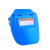 俱威 自动变光焊工面罩头戴式防护罩（蓝色款1个）JWFH-1604