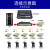 2路DMX512光端机 光纤收发器 灯光控制协议控抬数据接口转光 14槽DMX512光端机机架(1台)