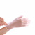 易美丽诺 LK3107一次性透明PVC手套餐饮加工手套防水防油污清洁手套100只/盒无粉透明S码