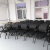弘德尚品（HONG DE SHANG PIN）培训椅折叠椅带写字带桌板 会议室椅子带轮教学办公桌椅一体桌凳 单椅+轮子（黑色）