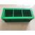 塑料混凝土试模抗渗砼100模具砂浆模150方试块盒水泥70.7试块三联 70.7砂浆(绿色ABS加厚)