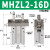 定制SMC型顺荣夹爪气缸气动手指MHZL2-10/16/20/25-D/S长行程型带 SR-MHZL2-20D