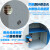 工业PC机柜移动工控机机柜网络监控柜数控机床车间防尘机柜 ZXHC02蓝色-带轮/组装款 65x60x150cm