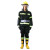 名典消防 消防衣02加厚款消防服套装训练服防火服战斗服五件套 M码（可定制）