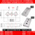 定制4080铝挤型材料端面连接板连接块 4080铝挤型材料配件 脚轮调 4080A-M14 铝板精加工本色