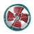 曼影（350-2高速/220V管道式）电机管道式轴流风机220v鼓风机风扇厨房商用高速强力380v工业通风K240