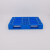 单面塑料托盘 塑胶网格川字型托盘塑料栈板叉车塑胶垫板地拍 1000*800*150毫米 蓝色