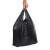 兰诗（LAUTEE）FH-1162 黑色手提垃圾袋 酒店商用背心垃圾袋 22*35cm*100只装