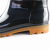 盖歇茂（gxm）劳保雨靴 pvc高帮防滑防水防刺工业防护 黑色 39码