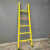 绝缘梯子电工梯伸缩梯人字梯关节梯通信玻璃钢升降梯2.5米5米直梯 单梯2米