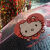 迪士尼（Disney）韩版ins透明雨伞折叠学生可爱卡通Kitty猫粉色少女心软妹小清新 透明雨伞一手动粉色妮可兔
