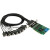 摩莎CP-118U-I 8口RS232/422/485 PCI带隔离  全新原装 现货