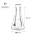 玻璃三角烧瓶烧杯化学实验器材锥形瓶带塞50/150/250/500/1000ml 环球直口三角瓶250ml