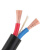 京昂电线电缆1 1.5 2.5 4 6平方2 3铜芯国标阻燃户外软线护套线 3芯6平方10米