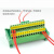 两进多出接线端子排电源 PLC分线盒电线连接器并线器接线盒快接头 2进10出 BKFX0210D