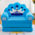 儿童沙发床 可爱卡通儿童孩子小沙发椅公主座椅幼儿园男女宝定制 三-层新款蓝-色皇冠
