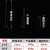 品质战术甩棍防身武器保安甩辊甩鞭车载自卫甩棒摔棍伸缩三节 26寸合金钢悍马黑 +2礼